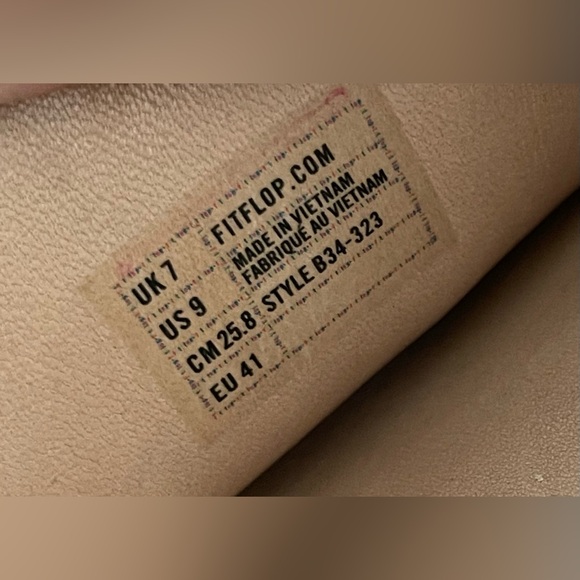 Fitflop Twiss Crystal Sandals Beige Gold - Picture 7 of 7